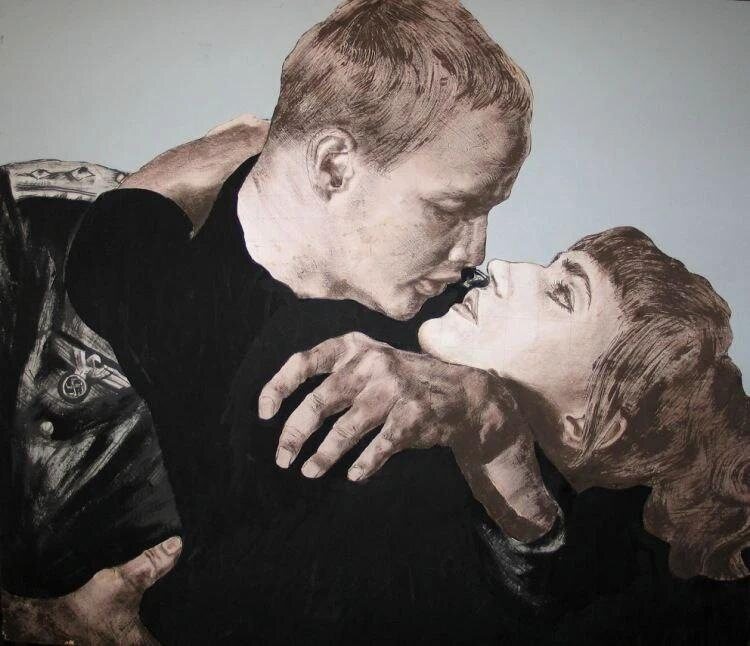 Vika and Marlon Brando